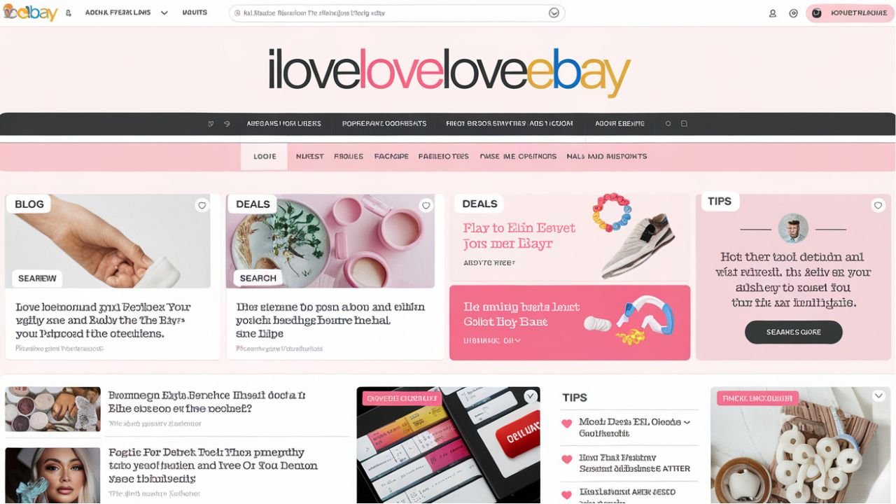 Unlock the World of Fashion Treasures with iloveloveloveebay.com